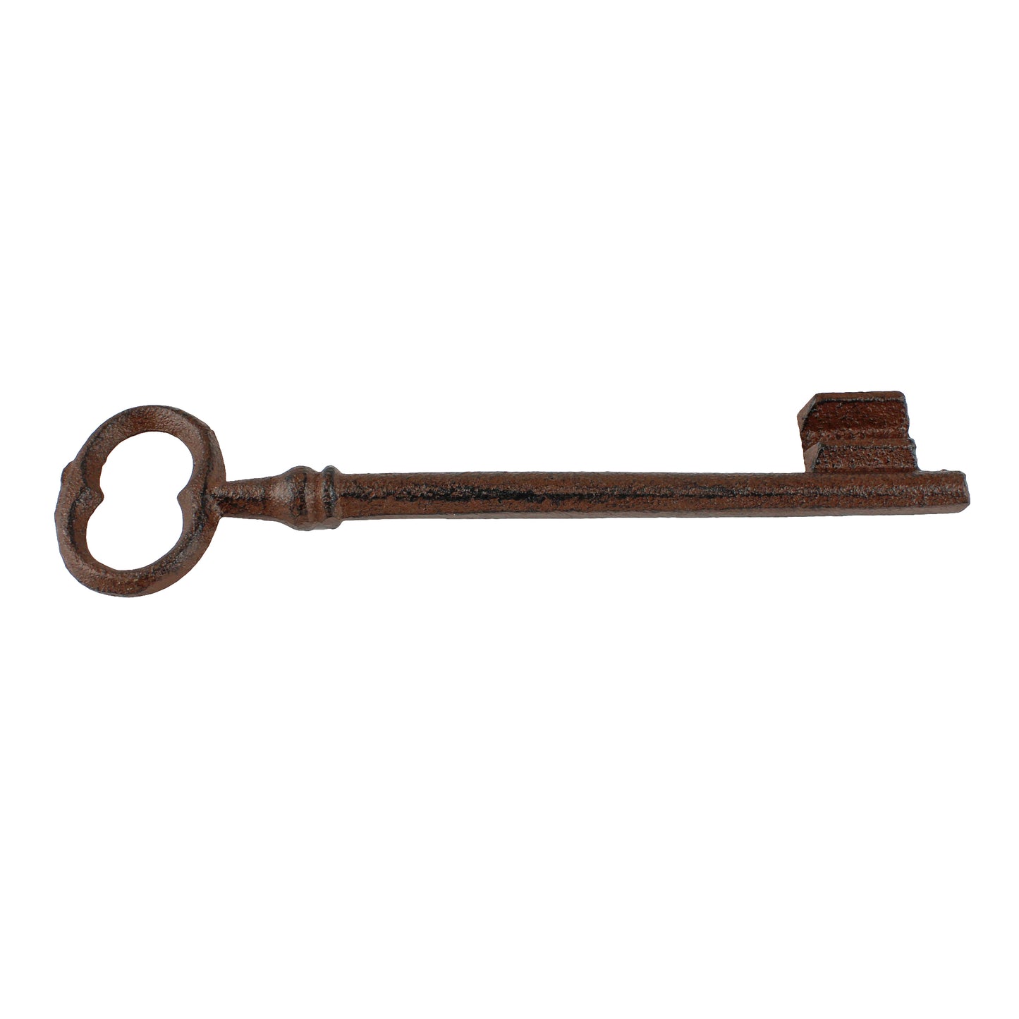 Cast Iron Jailers Key Victorian Antique Style Skeleton Key Decorative 8 1/2 inch