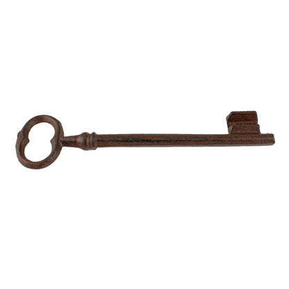 Cast Iron Jailers Key Victorian Antique Style Skeleton Key Decorative 8 1/2 inch