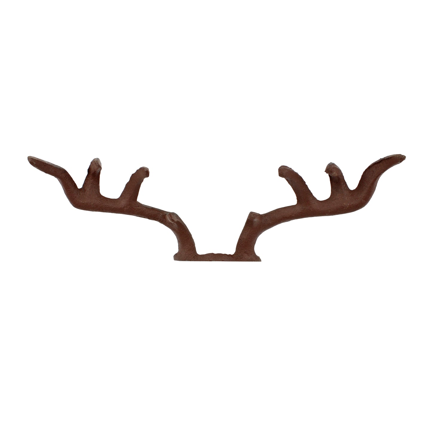Deer Antler Key Rack Hanger Coat Hooks Hat Towel Cast Iron Wall Mount Cabin