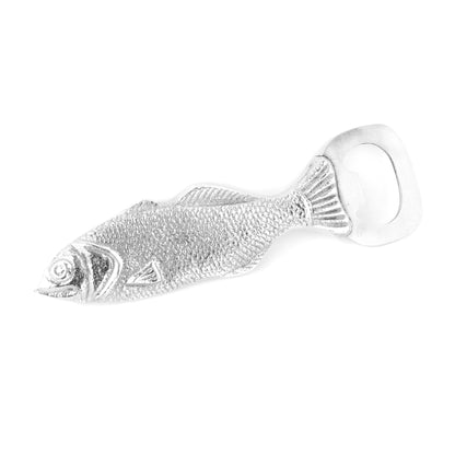Aluminum Fish Beer Bottle Opener Hand Held Nautical Kitchen Bar Decor
