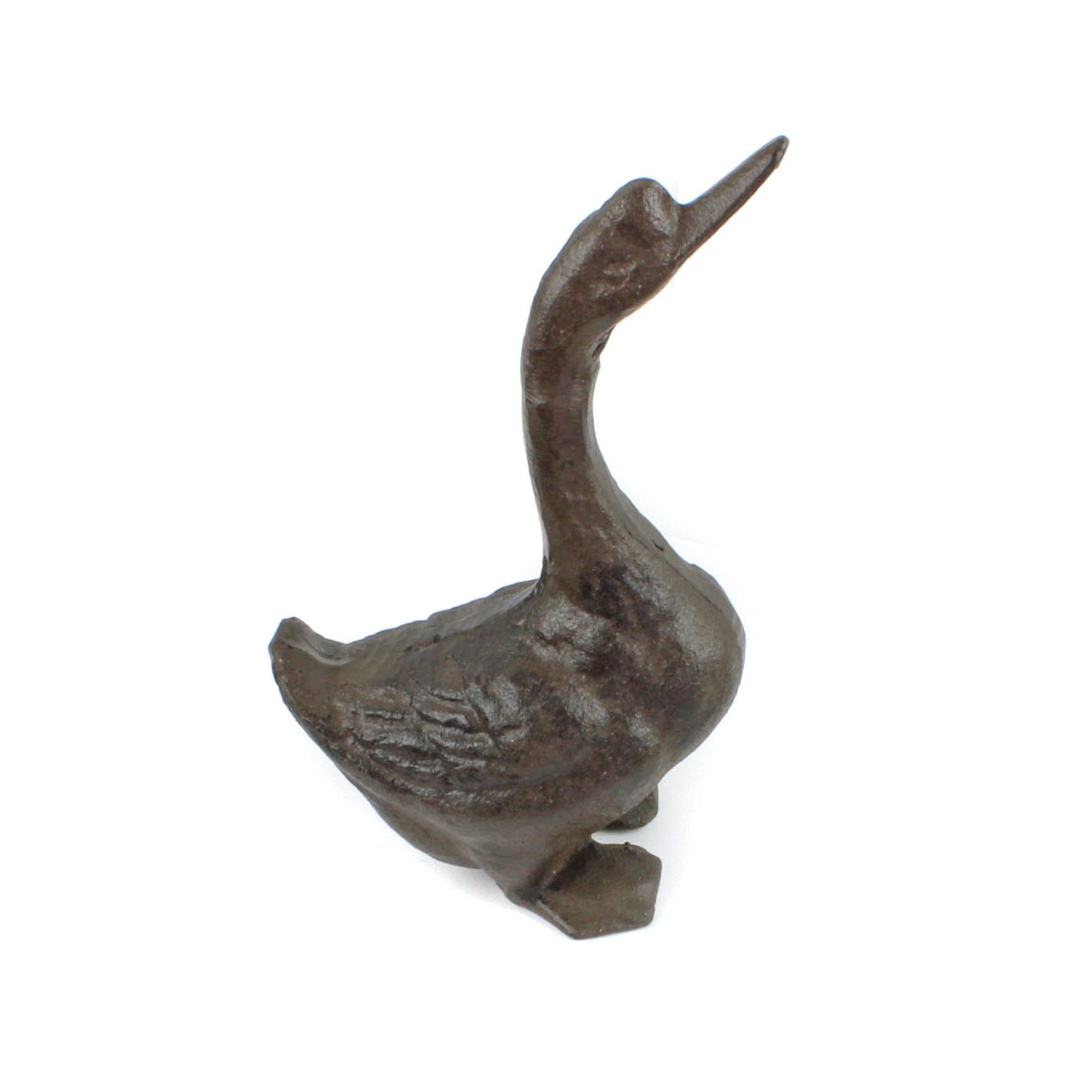 Set of 3 Cast Iron Geese Figurines Statues Garden Yard Pond Decor Rustic