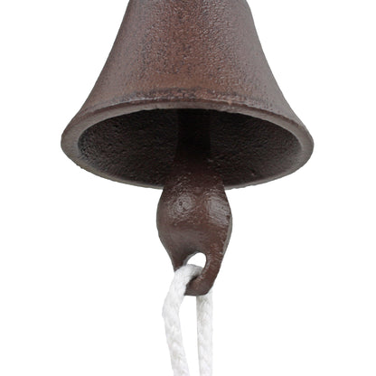 Birds On Tree Dinner Bell Cast Iron Wall Mounted Antique Style Rustic Finish