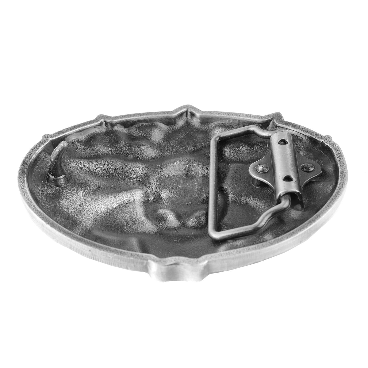 Dead Cowboy Belt Buckle Skull Crossed Guns Rattlesnake Western Fits 1.5 inch Belt