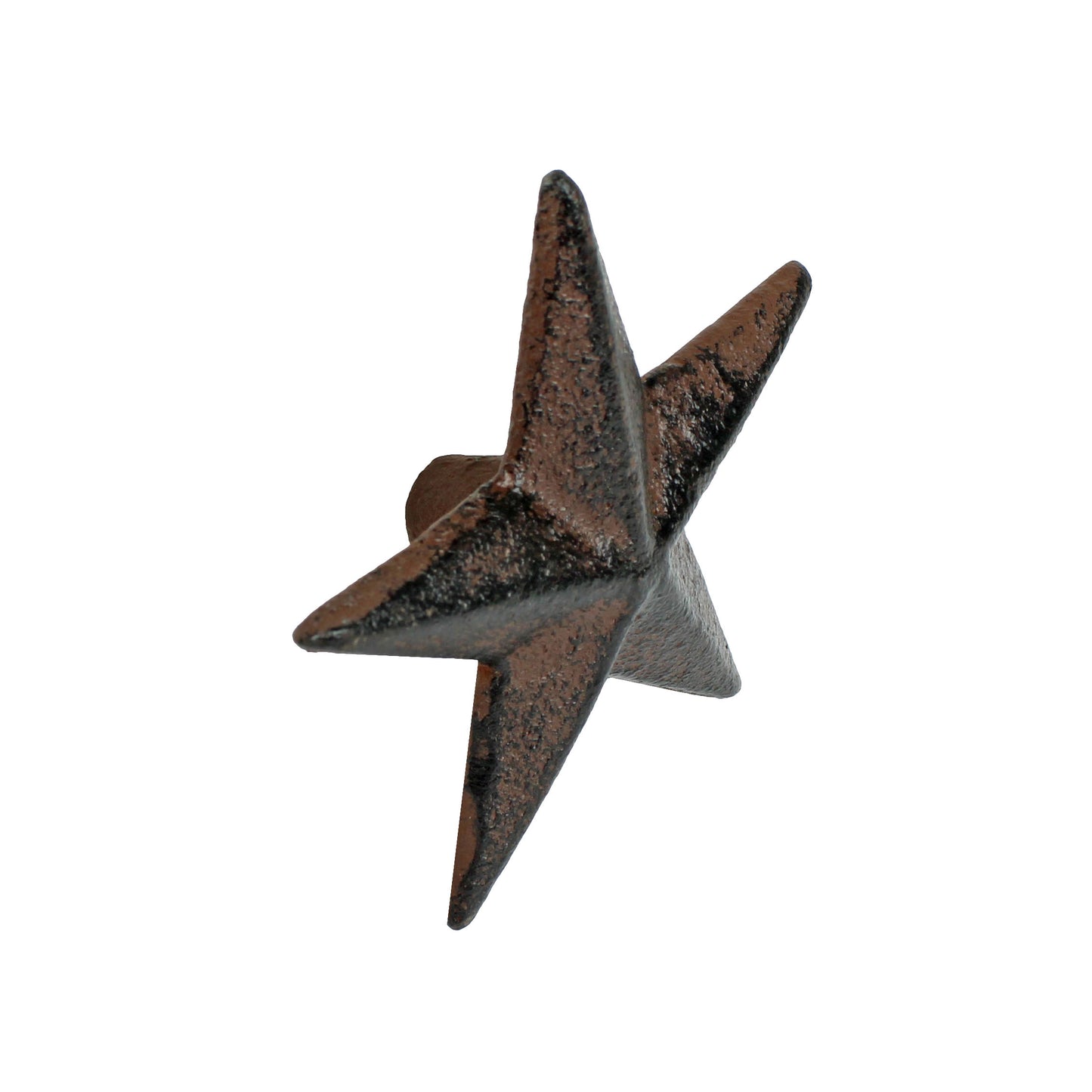 6 Rustic Star Drawer Pull Cabinet Door Handle Knobs Western Antique Style 2.5 in
