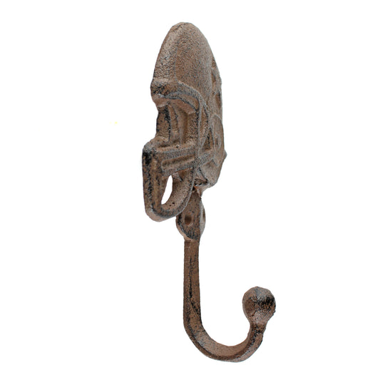 Dallas Cowboys Key Hook Helmet Star Coat Towel Hanger Rustic Cast Iron NFL