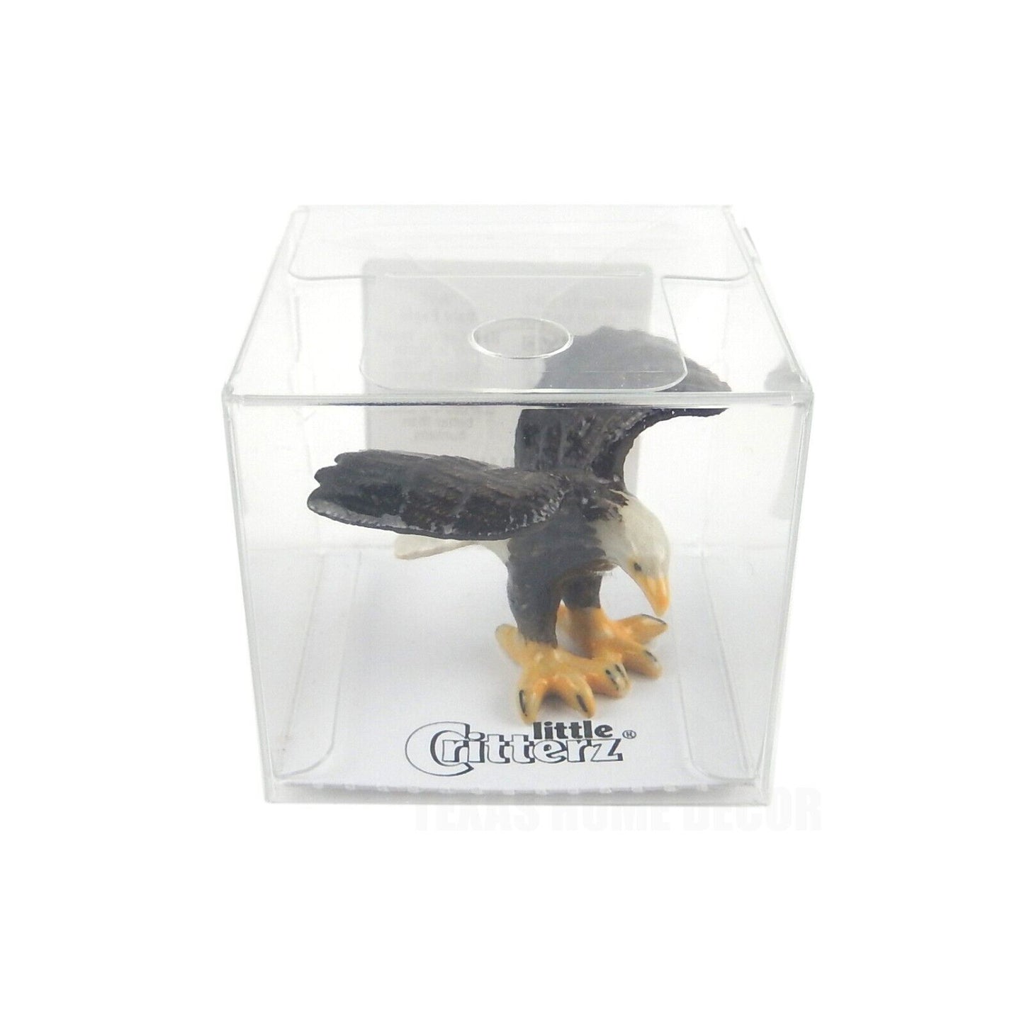 Little Critterz Miniature Collectors American Bald Eagle Porcelain Figurine