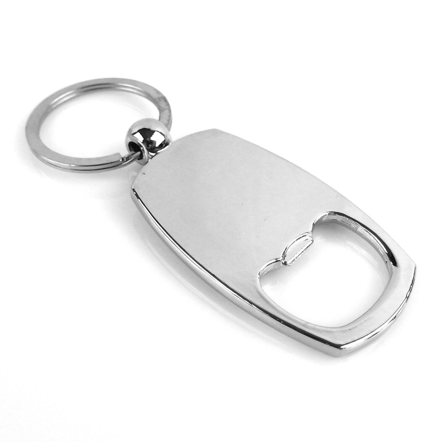 Texas Flag Key Chain Fob Ring Bottle Opener Silver Color Metal Souvenir