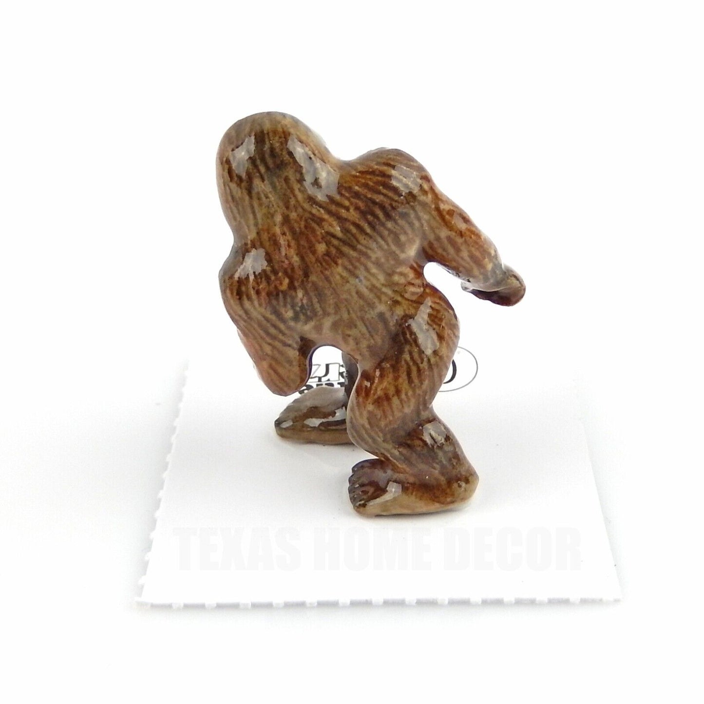 Little Critterz Miniature Collectors Bigfoot Sasquatch Ape Porcelain Figurine