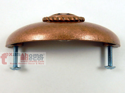 Star Rope Bin Handle Drawer Pull Cabinet Hardware Copper Drawer