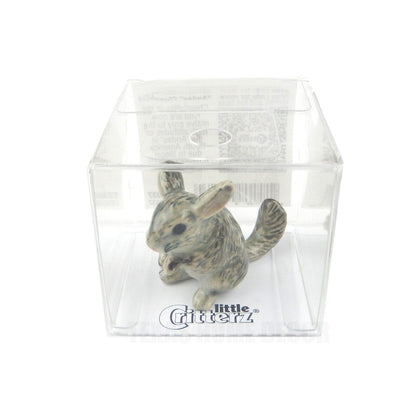 Little Critterz Miniature Collectors Chinchilla "Andes" Porcelain Figurine