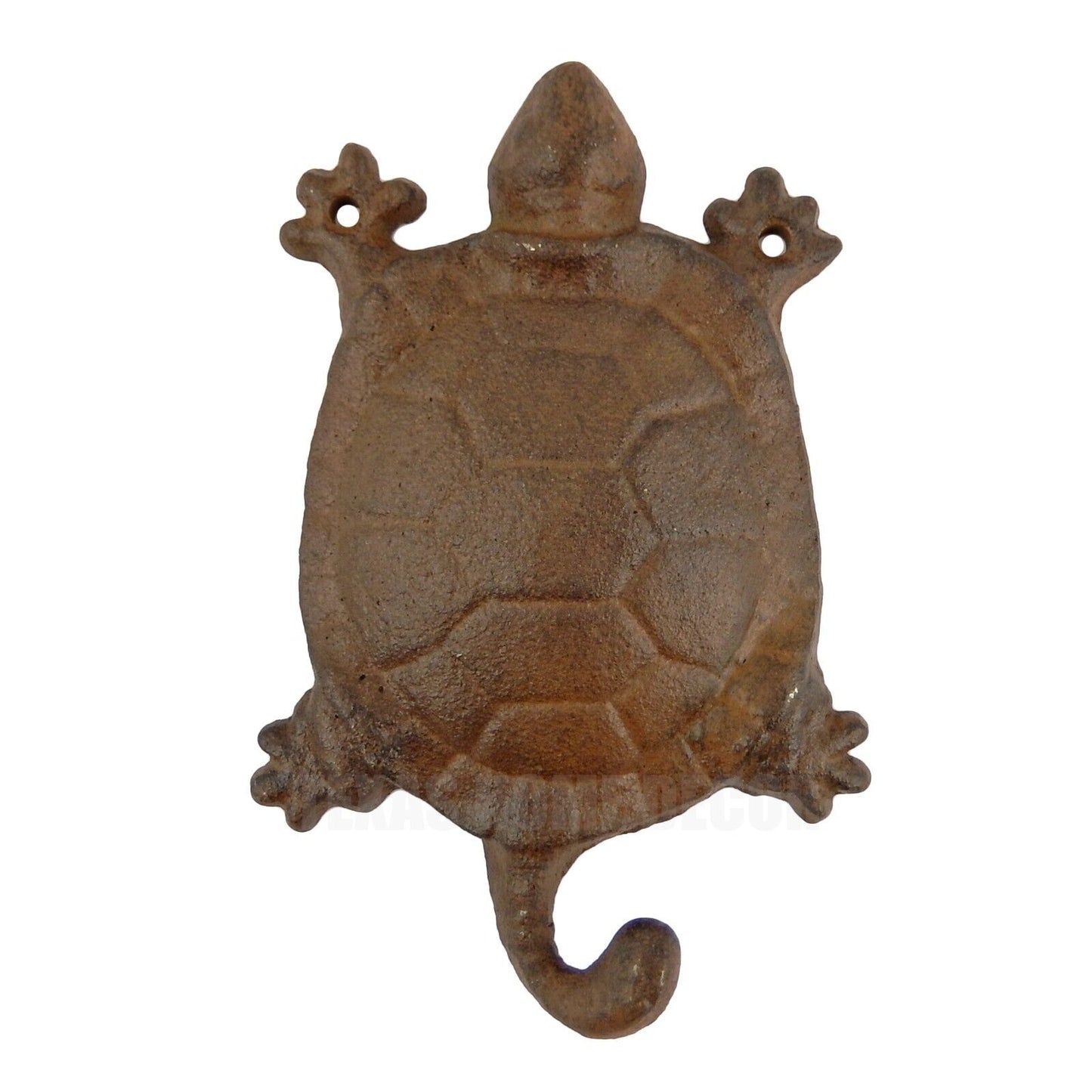 Turtle Wall Hook Cast Iron Towel Key Coat Hanger Nautical Beach Rustic Decor