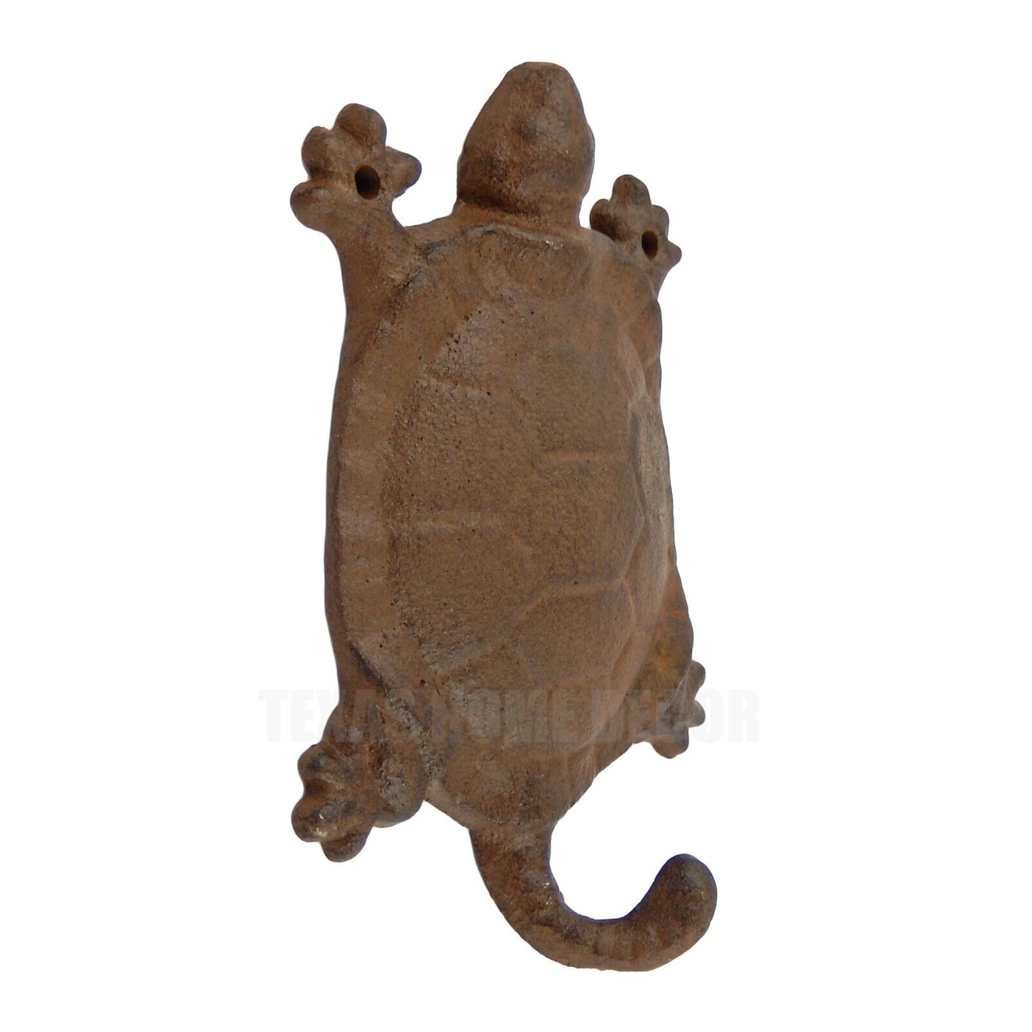 Turtle Wall Hook Cast Iron Towel Key Coat Hanger Nautical Beach Rustic Decor