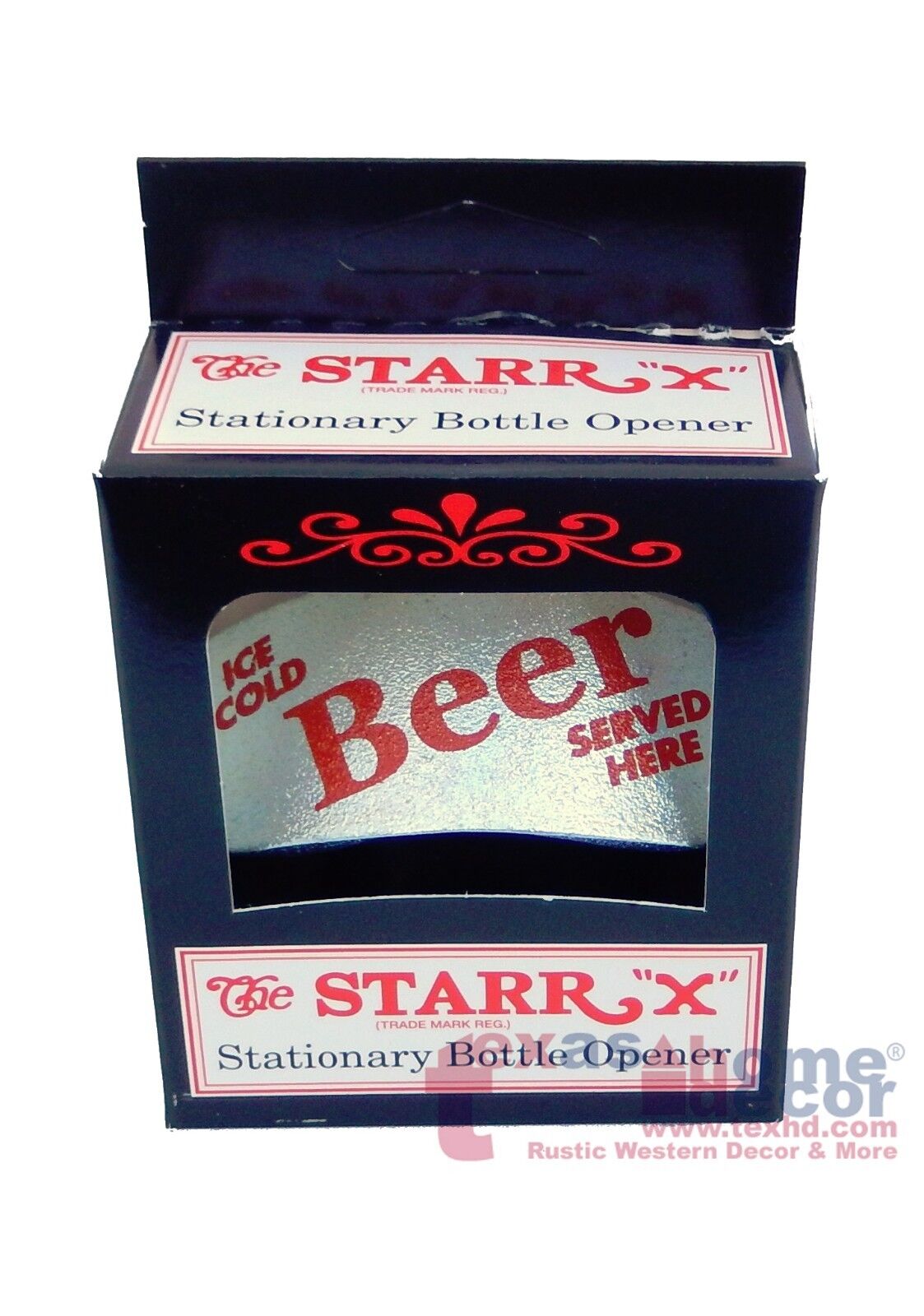 Ice Cold Beer Served Here Starr X Beer Bottle Opener Wall Mounted With Screws