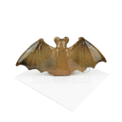 Little Critterz Miniature Collectors Brown Bat "Pulse" Animal Porcelain Figurine