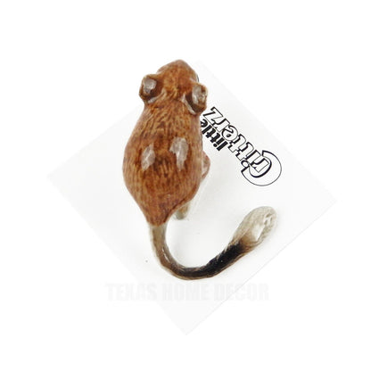 Little Critterz Miniature Collectors Kangaroo Rat "Fresno" Porcelain Figurine