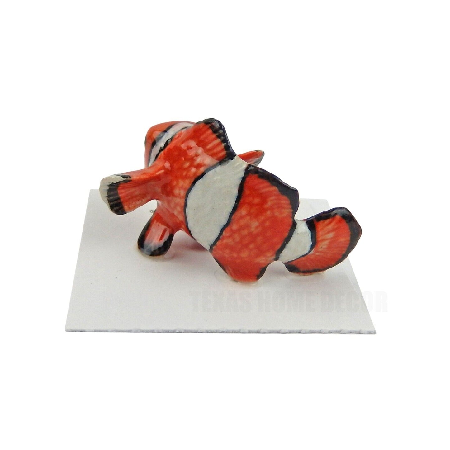 Little Critterz Miniature Collectors Clownfish "Anemone" Porcelain Figurine