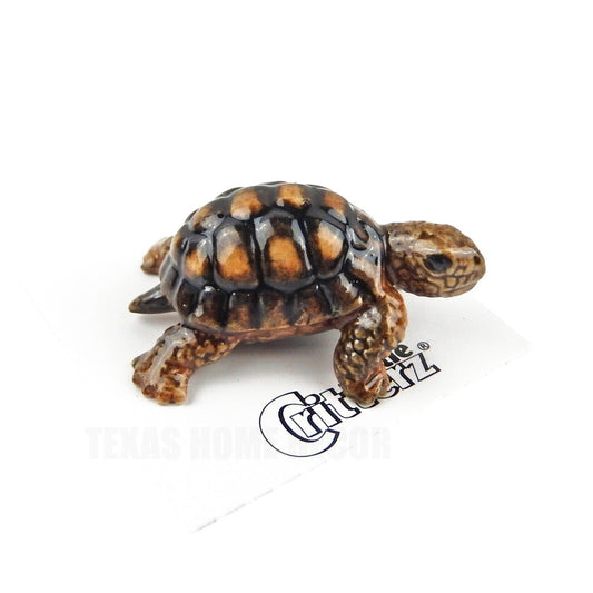 Little Critterz Miniature Collectors Desert Tortoise "Joshua" Porcelain Figurine