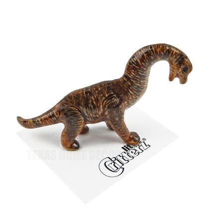 Little Critterz Miniature Collectors Brachiosaurus Dinosaur Porcelain Figurine