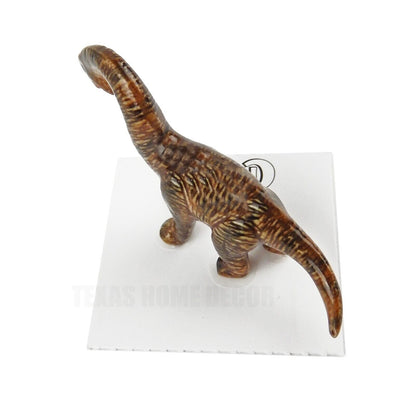 Little Critterz Miniature Collectors Brachiosaurus Dinosaur Porcelain Figurine