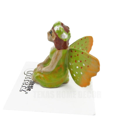 Little Critterz Miniature Collectors Winged Fairy "Ivy" Porcelain Figurine