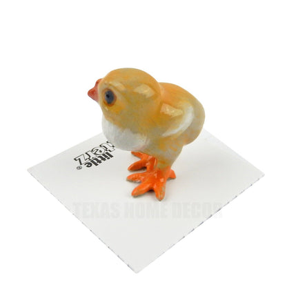 Little Critterz Miniature Collectors Baby Chick "Peeps" Porcelain Figurine