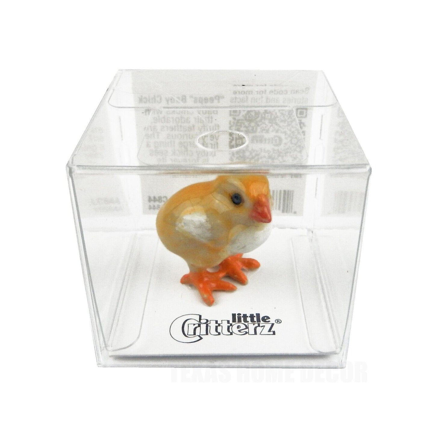 Little Critterz Miniature Collectors Baby Chick "Peeps" Porcelain Figurine