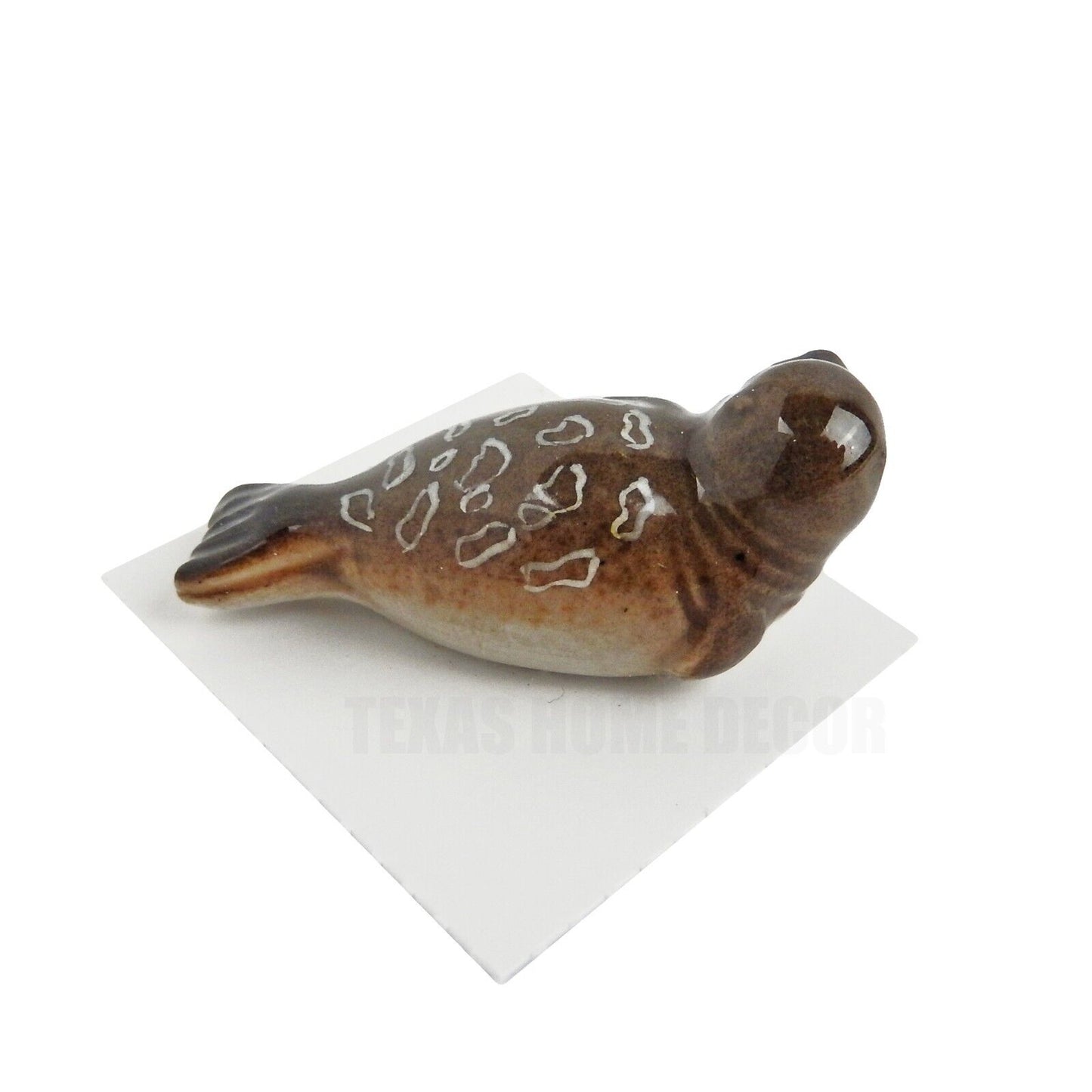 Little Critterz Miniature Collectors Ringed Seal Animal Porcelain Figurine